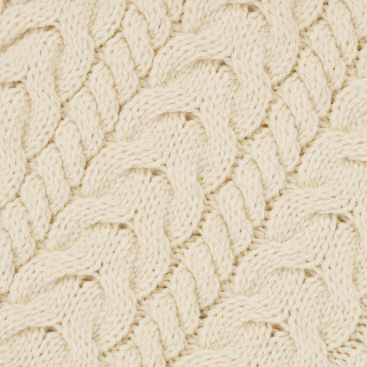 Irish Aran Wool Poncho