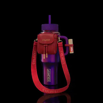 COLDEST Water Bottle with Mini Backpack, Squeeze Holder, Key Hanger, Mint Box