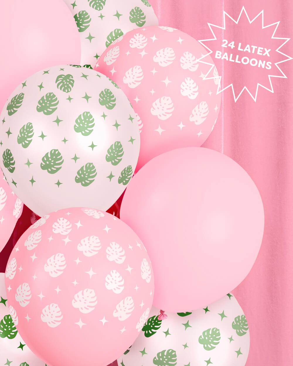 Palm Royale Balloon Pack - 24 Latex Balloons
