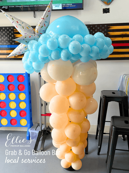 Sprinkle Starburst Cluster Balloon – 40"