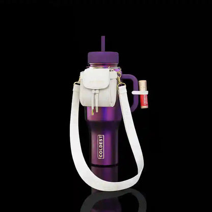 COLDEST Water Bottle with Mini Backpack, Squeeze Holder, Key Hanger, Mint Box